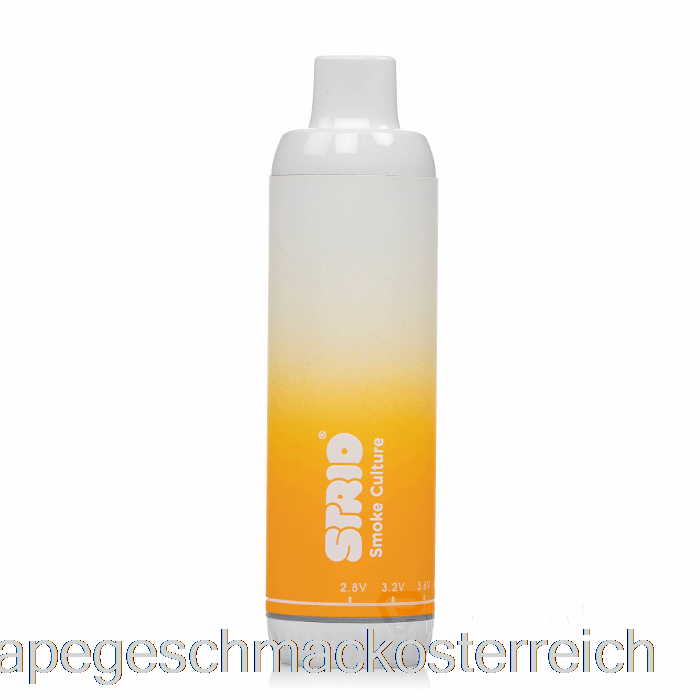 Strio Cartboy Pro Twist 510 Batterie Lava Orange Vape Geschmack